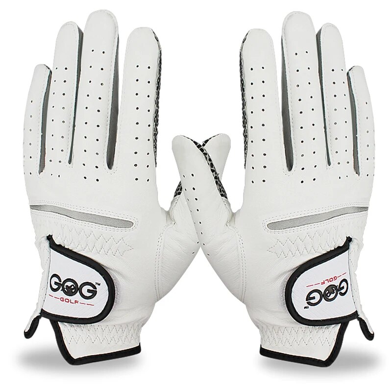 Golf Glove Cadet - ถุงมือกอล์ฟสำหรับผู้ชาย, ถุงมือกอล์ฟสำหรับผู้ชายถุงมือกอล์ฟหนังแกะแท้ระบายอากาศได้พร้อมเม็ดกันลื่น1ชิ้น