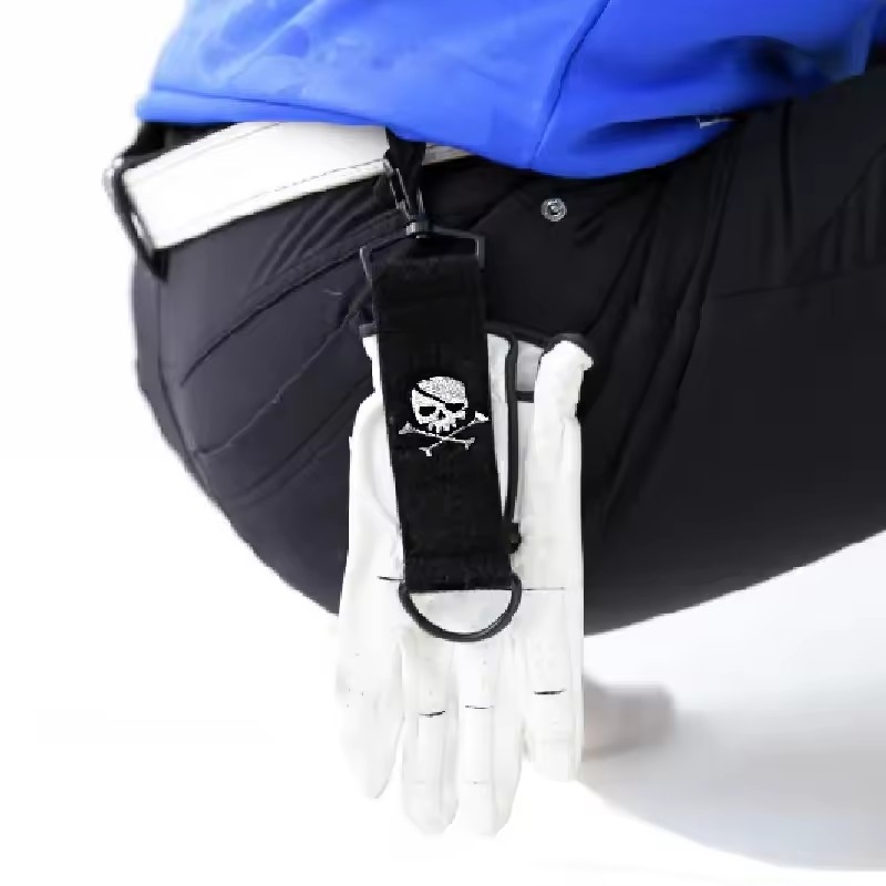 Golf Glove Cadet - 1-3 ชิ้น ที่แขวนถุงมือกอล์ฟหลากสี พร้อมเทปเวทมนตร์แบบสองด้าน ที่หนีบยึดทีกอล์ฟ อุปกรณ์เสริมสำหรับแขวนทีกอล์ฟแบบพกพาสำหรับใช้งานกลางแจ้ง