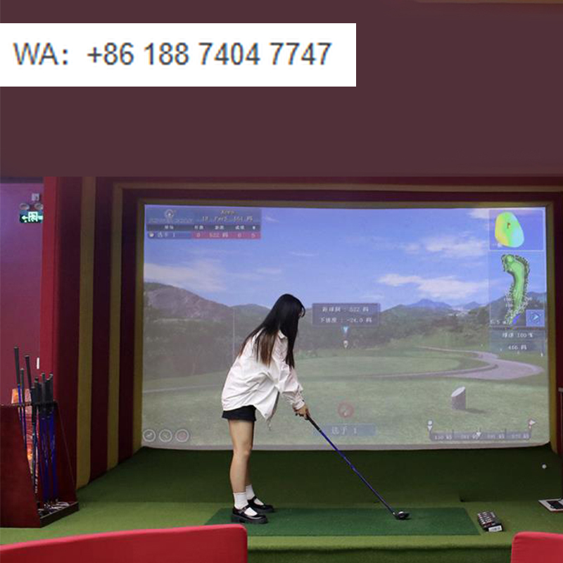 เครื่องจำลองการเล่นกอล์ฟแบบฉาย - Golf Equipment Operator บทวิจารณ์และราคา