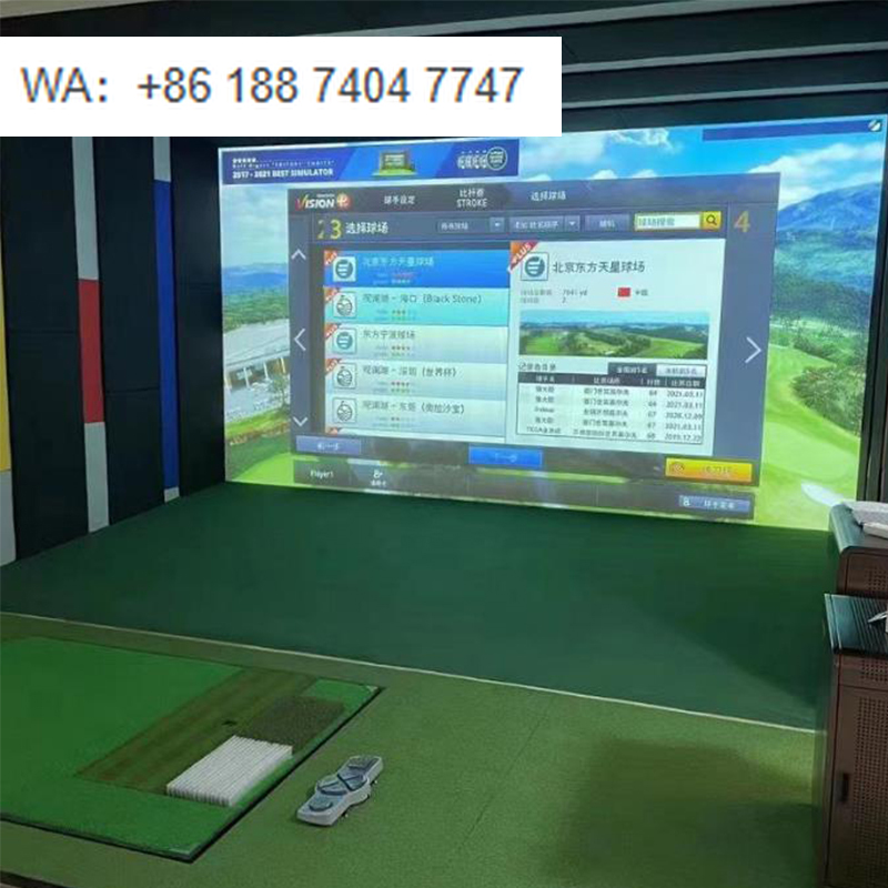 เครื่องจำลองการเล่นกอล์ฟแบบฉาย - Golf Equipment Operator บทวิจารณ์และราคา