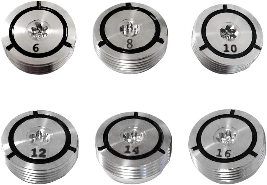 6 ชิ้นน้ําหนักกอล์ฟ 6 กรัม/8 ก - Golf Zero บทวิจารณ์และราคา