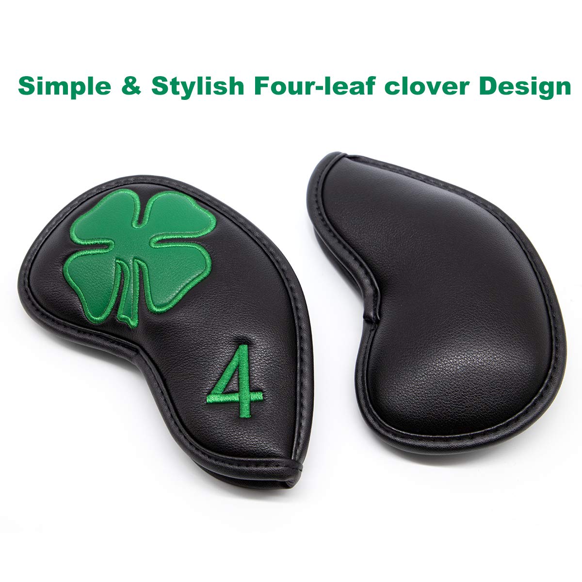 ปลอกหุ้มหัวเหล็กกอล์ฟ สีดำ ลาย - Golf Club Iron Set บทวิจารณ์และราคา
