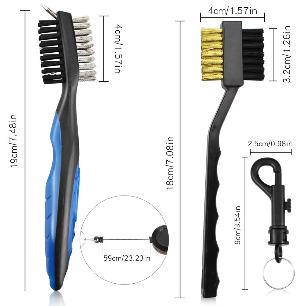 ชุดแปรงทำความสะอาดไม้กอล์ฟ 2 ช - Golf Equipment Kit บทวิจารณ์และราคา