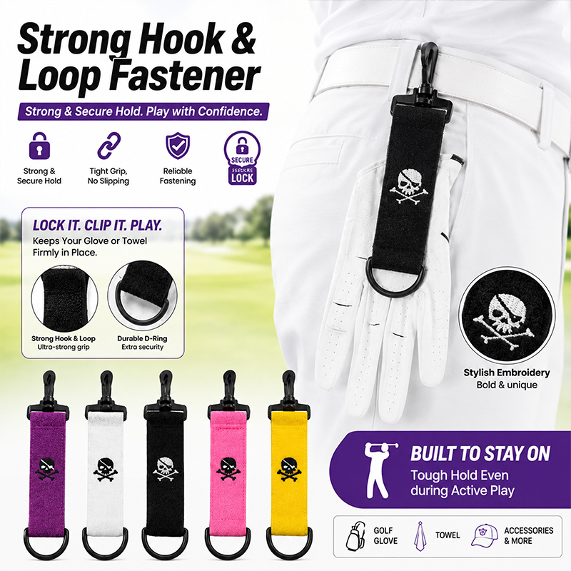 คลิปหนีบถุงมือกอล์ฟ 3 ชิ้นพร้อ - Golf Glove Cadet บทวิจารณ์และราคา