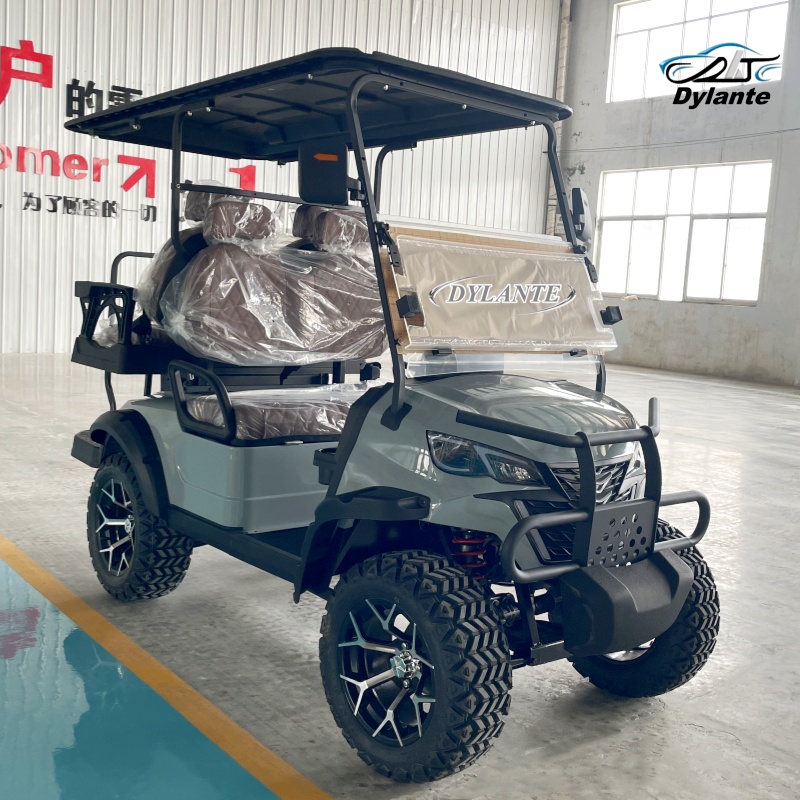 รถกอล์ฟไฟฟ้าแบบยกได้ 2+2 ที่นั - Golf Equipment Lift บทวิจารณ์และราคา